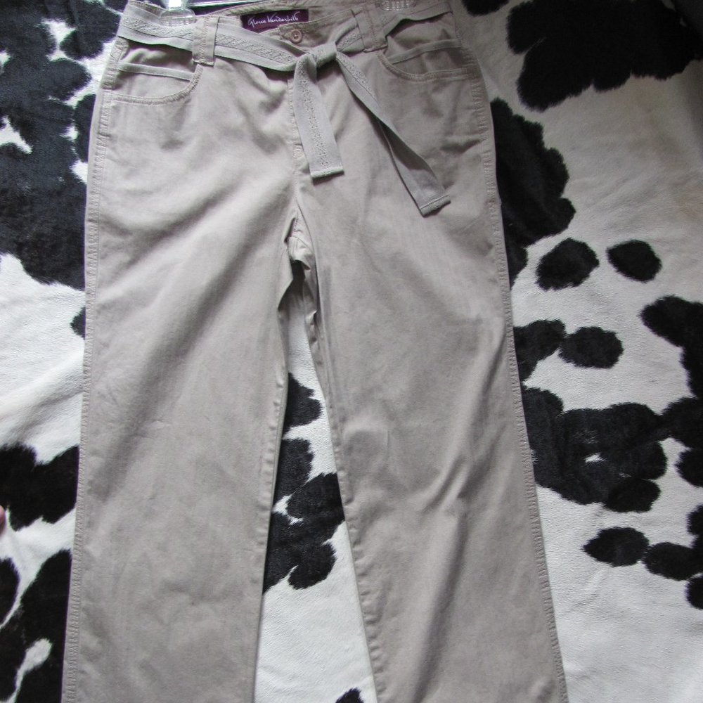 .GLORIA VANDERBILT LADIES TROUSERS FLARE LEG BRAND
